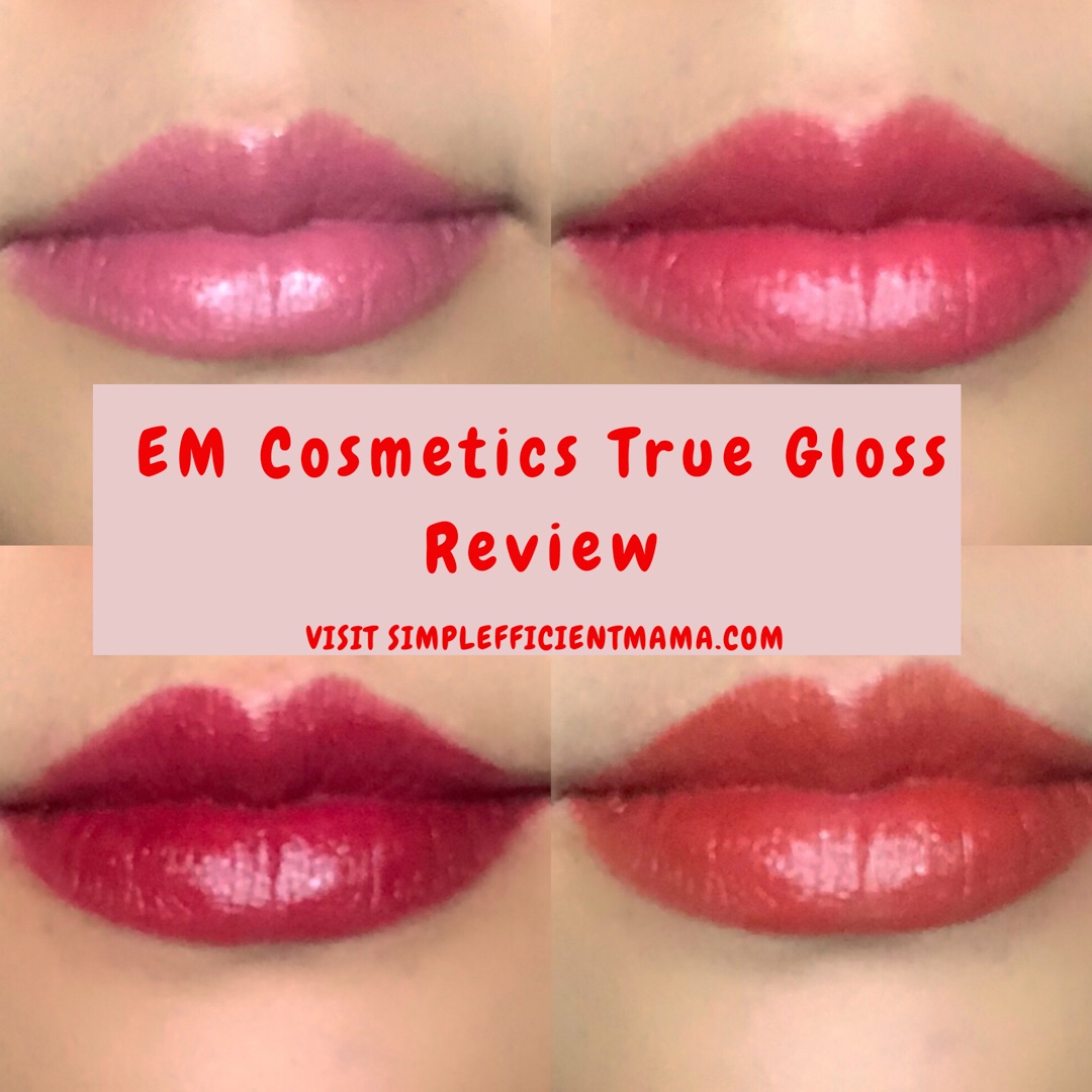 EM Cosmetics True Gloss Review